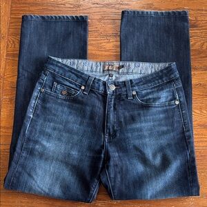 Paige Premium Denim PPD Doheny Straight Jeans Women’s Blue Mid Rise Size 31